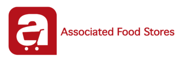 Associated Food Stores logo celebrating Red Rock Salsa becoming an approved vendor